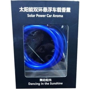 Ανάρτηση Περιστρεφόμενο Ηλιακό Αρωματικό Αυτοκινήτου - Solar panel car air freshener