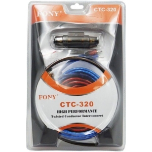 Σετ Καλωδίων Ενισχυτή Αυτοκινήτου CTC-320 - Audio line high performance