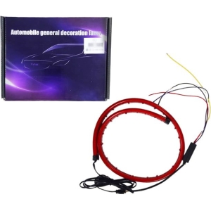 LED διακοσμητική ταινία αυτοκινήτου κόκκινο - LED Red car stripe