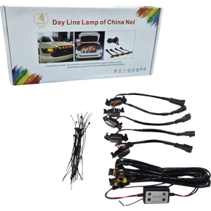 EJC Σετ Φώτα LED Ημέρας για Αυτοκίνητο 5τμχ - Car Daytime Running Lights LED Kit 5pcs