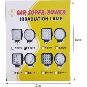 Alternative view of Προβολέας αυτοκινήτου – Car SUPER-POWER Round shape 27W