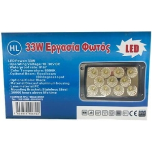 Alternative view of HL προβολέας 33W - HL Irradiation lamp