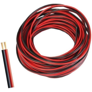Καλώδιο Ήχου 100m κόκκινο/μαύρο 2 x 0.75mm²- Electrical wire