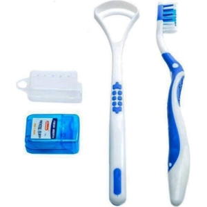 Alternative view of Οδοντόβουρτσα & Θήκη - Νήμα & Καθαριστής Γλώσσας - Oral care kit