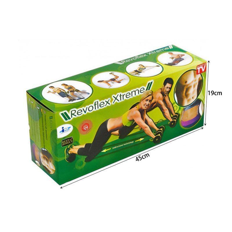 Όργανο γυμναστικής πολλαπλών χρήσεων αντίστασης με ρόδες και λάστιχα -Revoflex Xtreme - Image 5