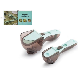 Ρυθμιζόμενη μεζούρα κουτάλι - Adjustable measuring spoon