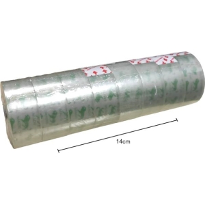 Σετ 12τμχ σελοτέιπ διαφανές - Transparent Tape 12pcs