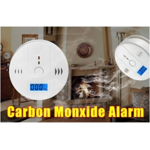 Alternative view of Ανιχνευτής Μονοξειδίου του Άνθρακα με Οθόνη - Battery operated carbon monoxide alarm