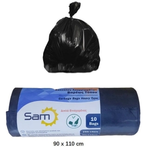 Alternative view of Σακούλες Απορριμάτων 90x110cm 10τμχ - Plastic bags