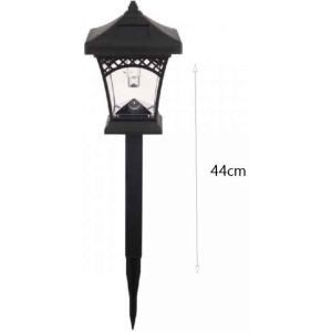 Alternative view of Sidirela Ηλιακό φωτιστικό κήπου παγόδα με λαμπάκι LED - Solar light