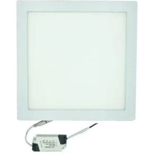 LED φωτιστικό οροφής λευκό φως 18-24W - LED PANEL SQUARE 220V WHITE