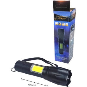 Επαναφορτιζόμενος Φακός LED - COB light flashlight