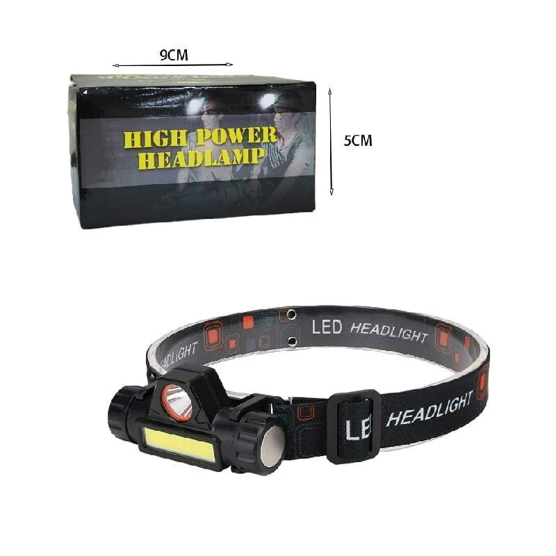 Επαναφορτιζόμενος Φακός Κεφαλής Led - Hich power headlamp - Image 7