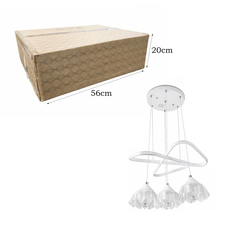 Μοντέρνο Κρεμαστό Φωτιστικό Οροφής LED – Modern LED Pendant Ceiling Light - Image 3
