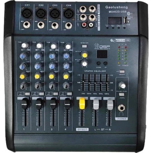Alternative view of Gaolusheng MX-402D USB τετρακάναλος μίκτης ήχου - Professional Mixer Console Series