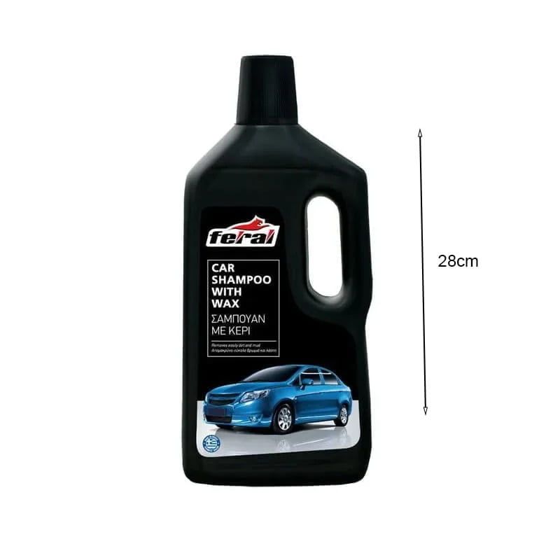 Feral Σαμπουάν Αυτοκινήτου Με Κερί 1000ML - Car Sampoo With Wax - Image 2