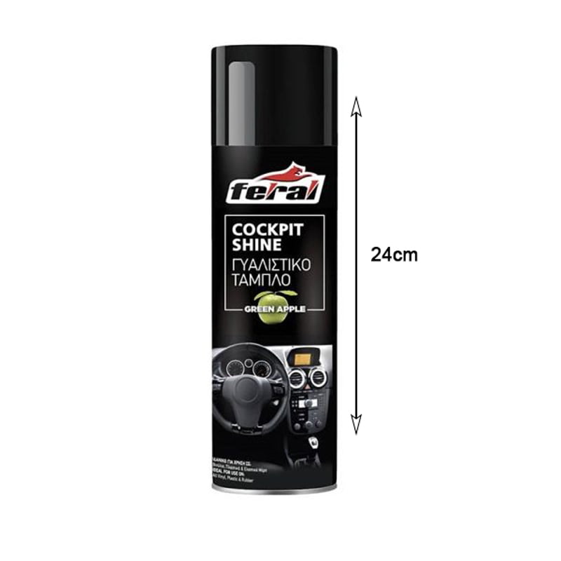 Feral Γυαλιστικό Ταμπλό Green Apple 500ml - Cockpit Shine - Image 2