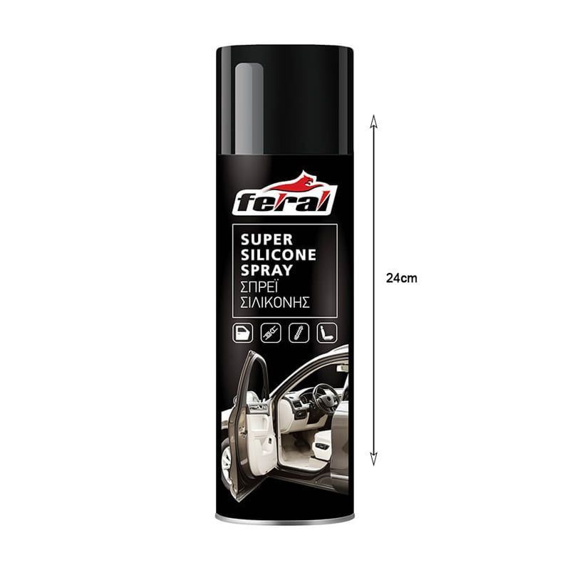 Σπρέυ Σιλικόνης Feral 500ml - Super Silicone Spray - Image 3