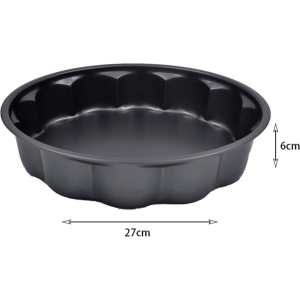 Alternative view of Sidirela Φόρμα "Νουάρ" No27 - Cake bakeware