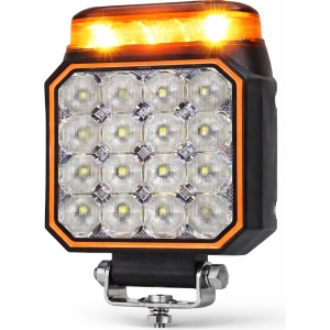 Rchang Προβολέας Εργασίας LED 30W για Οχήματα με Πορτοκαλί Φάρο W18437-5 - LED Work Light for Vehicles