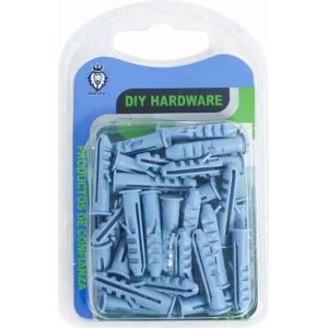 Πλαστικά Ούπα Τοίχου Νο6 - Plastic Wall Plugs Size 6