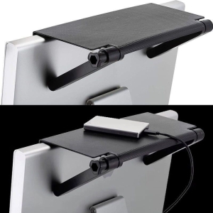 Alternative view of Αντιολισθητικό βοηθητικό ραφάκι τηλεόρασης 13.4''x6.5'' - Screen Top Shelf