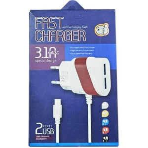 Φορτιστής με 2 θύρες USB - Fast Charger