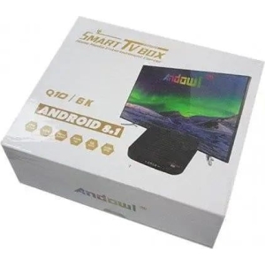 Andowl TV Box Q10 4K UHD με WiFi 4GB RAM και 64GB Αποθηκευτικό Χώρο με Λειτουργικό Android 9.0