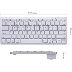 Alternative view of Yelandar Ασύρματο Πληκτρολόγιο YA-7200 - Bluetooth Wireless Keyboard