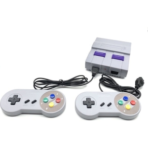 Alternative view of Ηλεκτρονική Παιδική Ρετρό Κονσόλα με 400 Παιχνίδια & 2 Χειριστήρια - Super Mini SFC 400 Games