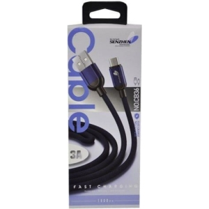 Senzhen Καλώδιο κινητού για γρήγορη φόρτιση 1500mm 3A USB Lighting No.CB34 - Charging Cable