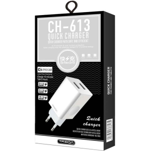 TREQA γρήγορος φορτιστής 3.0 18W CH-613 – Quick Charger