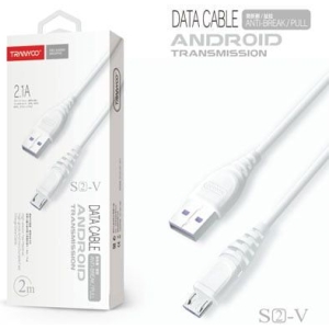 Tranyoo Καλώδιο Δεδομένων Γρήγορης Φόρτισης Android 2.1A 2m S2-V Anti-Break/Pull - Fast data cable Android