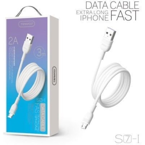Tranyoo Καλώδιο Δεδομένων Γρήγορης Φόρτισης Android 2A 3m S7-A - Fast data cable extra long Android