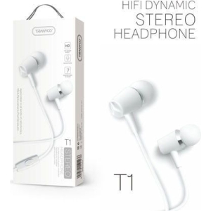 Tranyoo Ενσύρματα ακουστικά T1 HD- Earphones Dynamic stereo Headphone