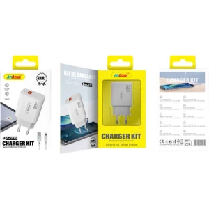 Andowl Φορτιστής κινητού με καλώδιο Lightning 25W Q-CD70 -Mobile charger