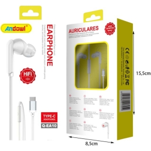 Alternative view of Andowl Ακουστικά Handsfree Q-EA10 - Stereo Headphones