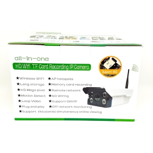 Alternative view of Wi-Fi κάμερα παρακολούθησης IP HD με δυνατότητα εγγραφής - Wi-Fi card recording IP camera