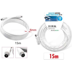Καλώδιο επέκτασης κεραίας τηλεόρασης 15Μ - TV antenna extension cable