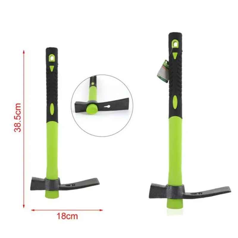 KMT Τσάπα-Αξίνα Κήπου Με Λαστιχένια Λαβή 18cm - KMT Tools Garden Hoe-Pickaxe With Rubber Handle