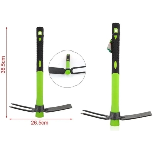 KMT Τσάπα-Αξίνα Κήπου Με Λαστιχένια Λαβή 38.5cm  - KMT Tools Garden Hoe-Pickaxe With Rubber Handle