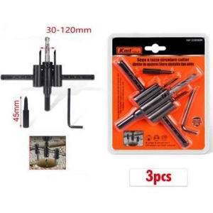 KMT Τρυπάνι Διαβήτης - Κεντραδόρος - Adjustable Aircraft Type Hole Saw