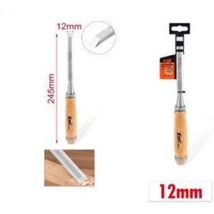 KMT Σκαρπέλα Με Ξύλινη Λαβή 12mm- Chisel