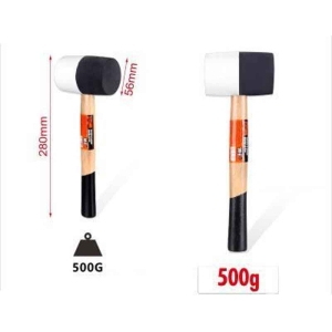 KMT Λαστιχένιο σφυρί 500g - Rubber hammer