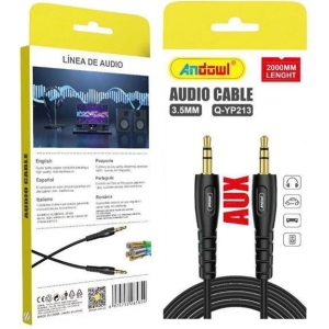 Andowl Καλώδιο Ήχου 3.5mm σε 3.5mm - 2m Q-YP213 - Audio Cable