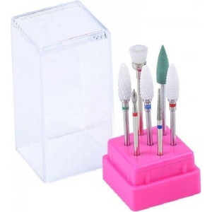 Φρεζάκια Νυχιών Σετ 7τεμ σε Κουτί Αποθήκευσης NO.283