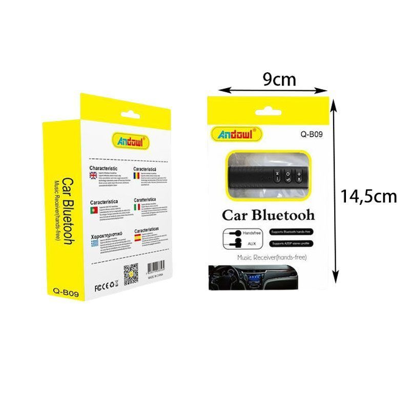 Andowl Ασύρματος δέκτης μουσικής Bluetooth Q-B09 - Wireless Receiver - Image 3