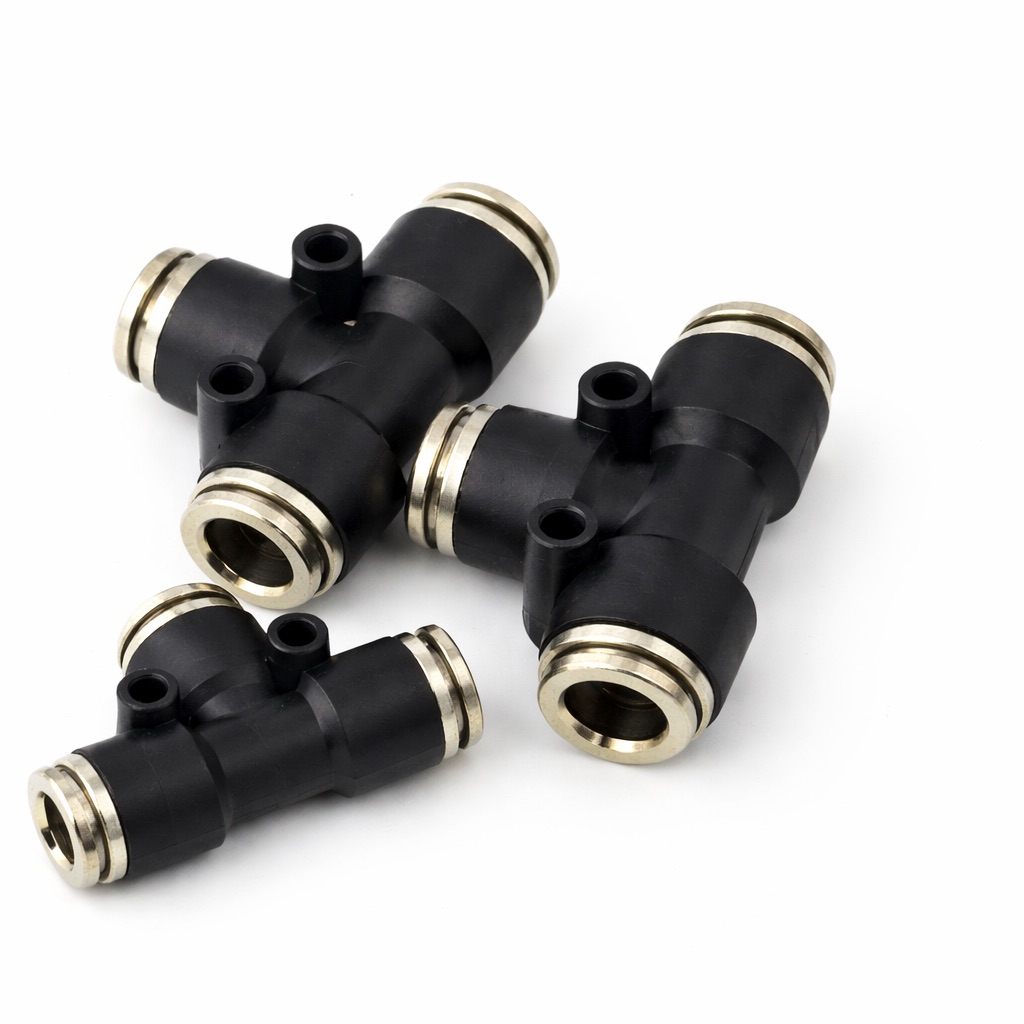 Rchang Συνδετικά Δικτύου Αέρος 4τμχ Τ 6mm – 8mm – 10mm – 12mm - Pneumatic Fitting