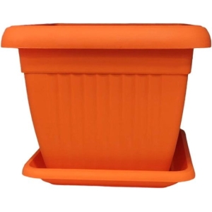 Γλάστρα με πιατάκι 17*19cm - Flower pot