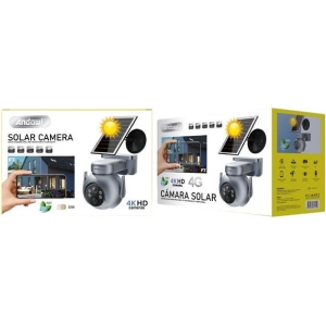 Andowl Κάμερα με κάρτα SIM 4K HD - Solar Camera 4K